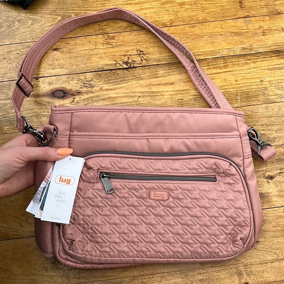 lug Bags Lug Shimmy Se Crossbody Bag In Blush Pink Poshmark